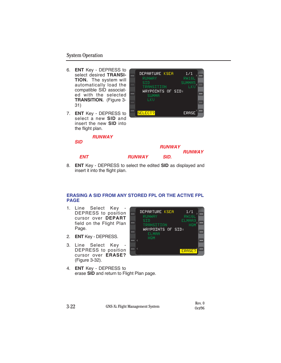 System operation 3-22 | Honeywell GNS-XL User Manual | Page 137 / 353