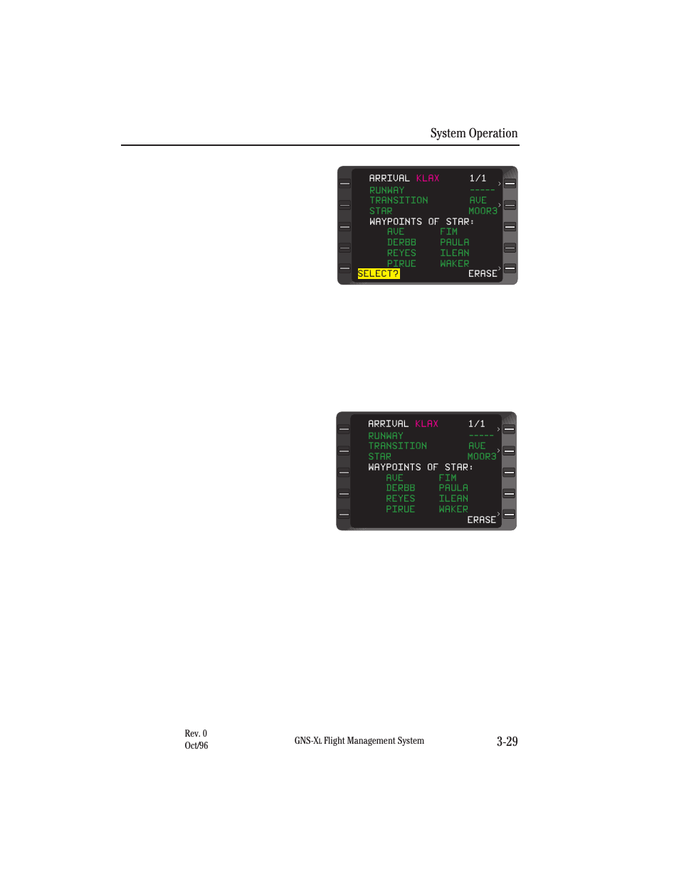 System operation 3-29 | Honeywell GNS-XL User Manual | Page 144 / 353