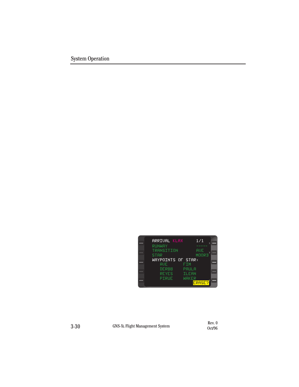 System operation 3-30 | Honeywell GNS-XL User Manual | Page 145 / 353