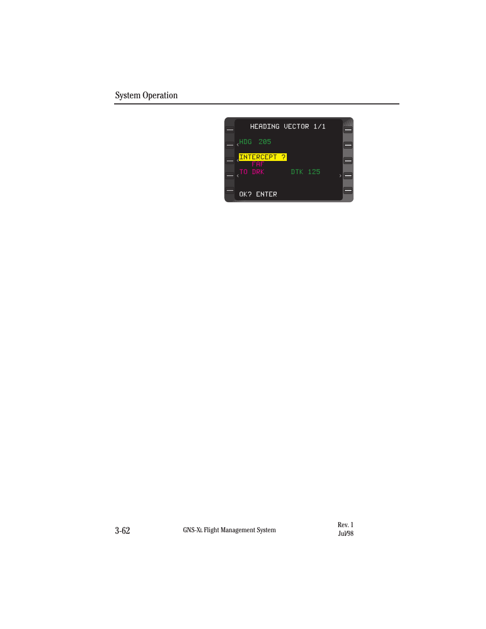 System operation 3-62 | Honeywell GNS-XL User Manual | Page 180 / 353