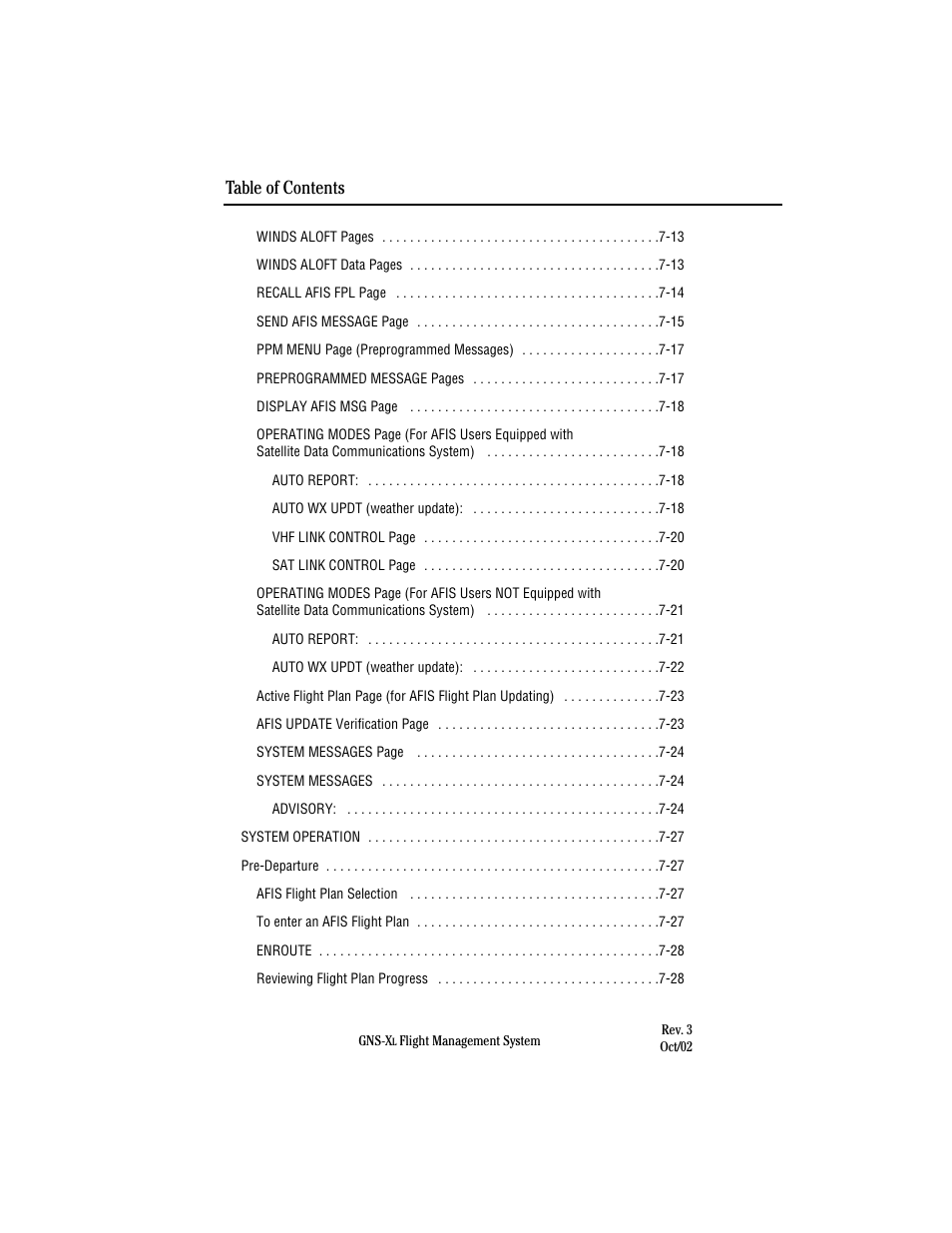 Honeywell GNS-XL User Manual | Page 19 / 353