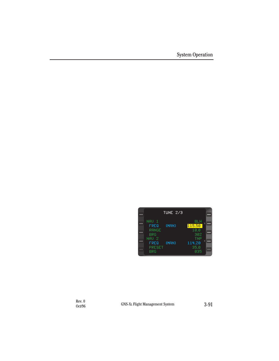 System operation 3-91 | Honeywell GNS-XL User Manual | Page 209 / 353