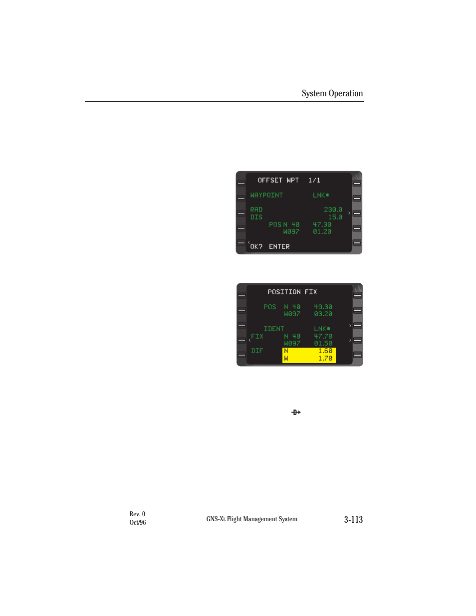 System operation 3-113 | Honeywell GNS-XL User Manual | Page 231 / 353