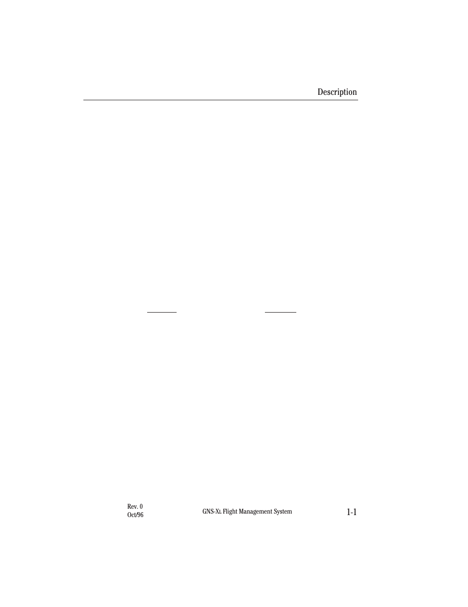 Section 1 description, Overview | Honeywell GNS-XL User Manual | Page 24 / 353