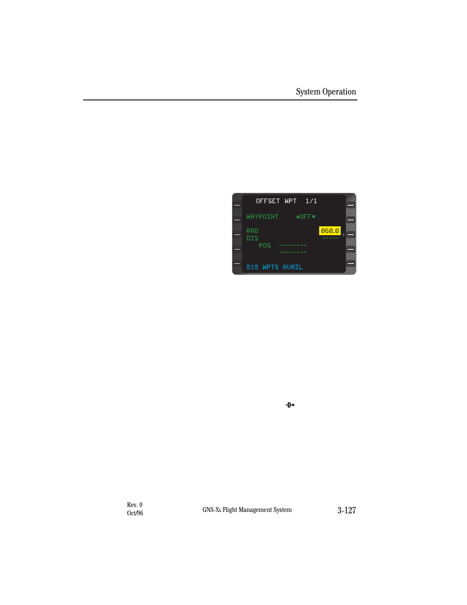 System operation 3-127 | Honeywell GNS-XL User Manual | Page 245 / 353