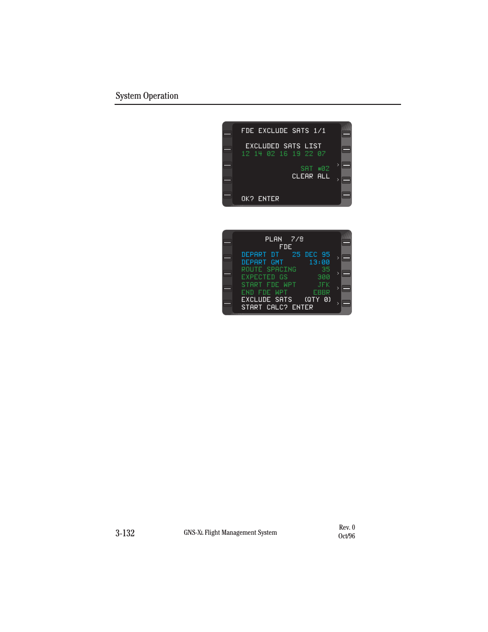 System operation 3-132 | Honeywell GNS-XL User Manual | Page 250 / 353