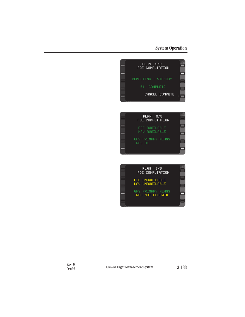 System operation 3-133 | Honeywell GNS-XL User Manual | Page 251 / 353