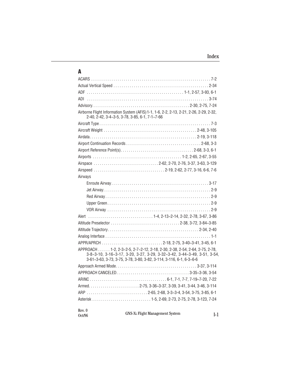 Index | Honeywell GNS-XL User Manual | Page 339 / 353