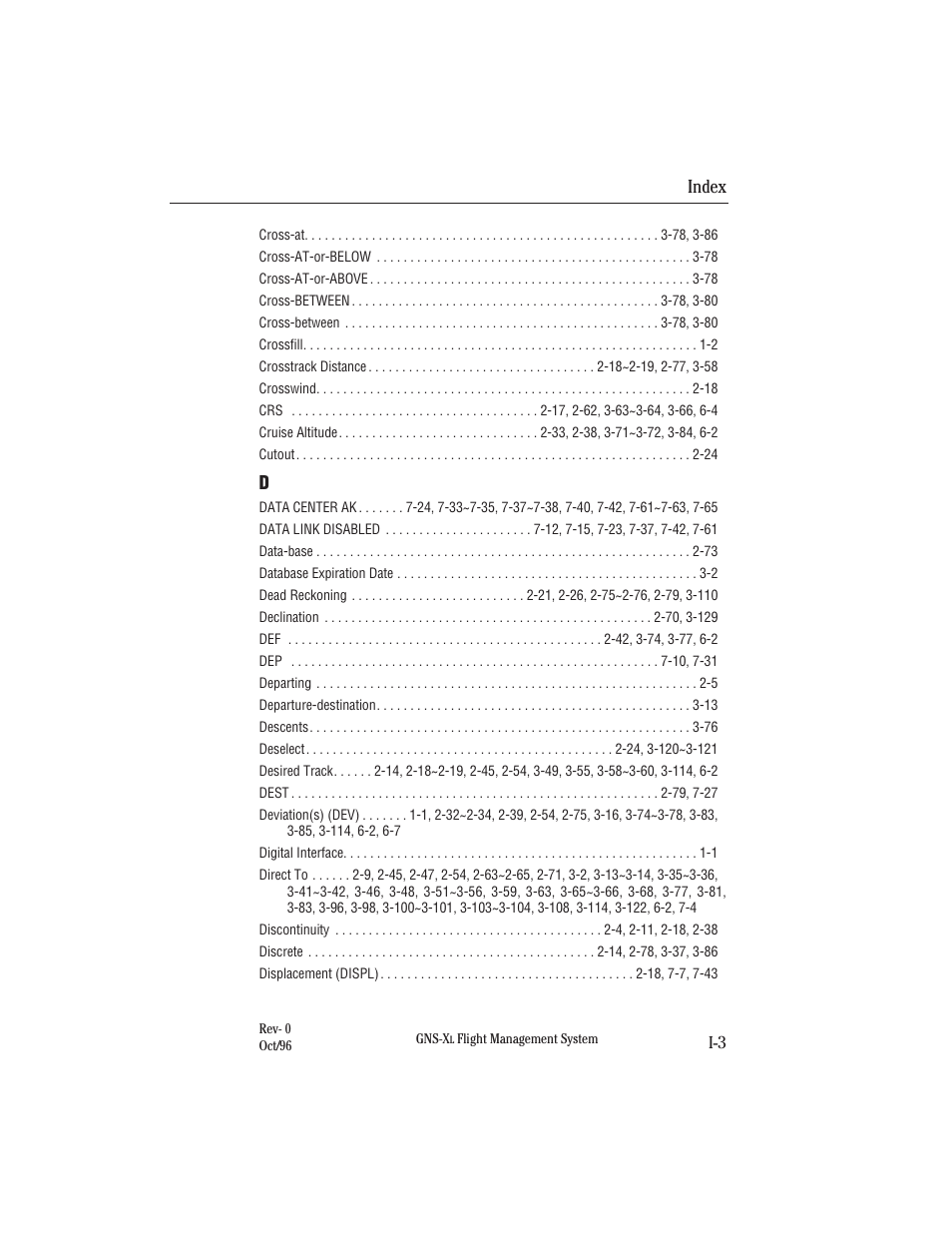 Index | Honeywell GNS-XL User Manual | Page 341 / 353