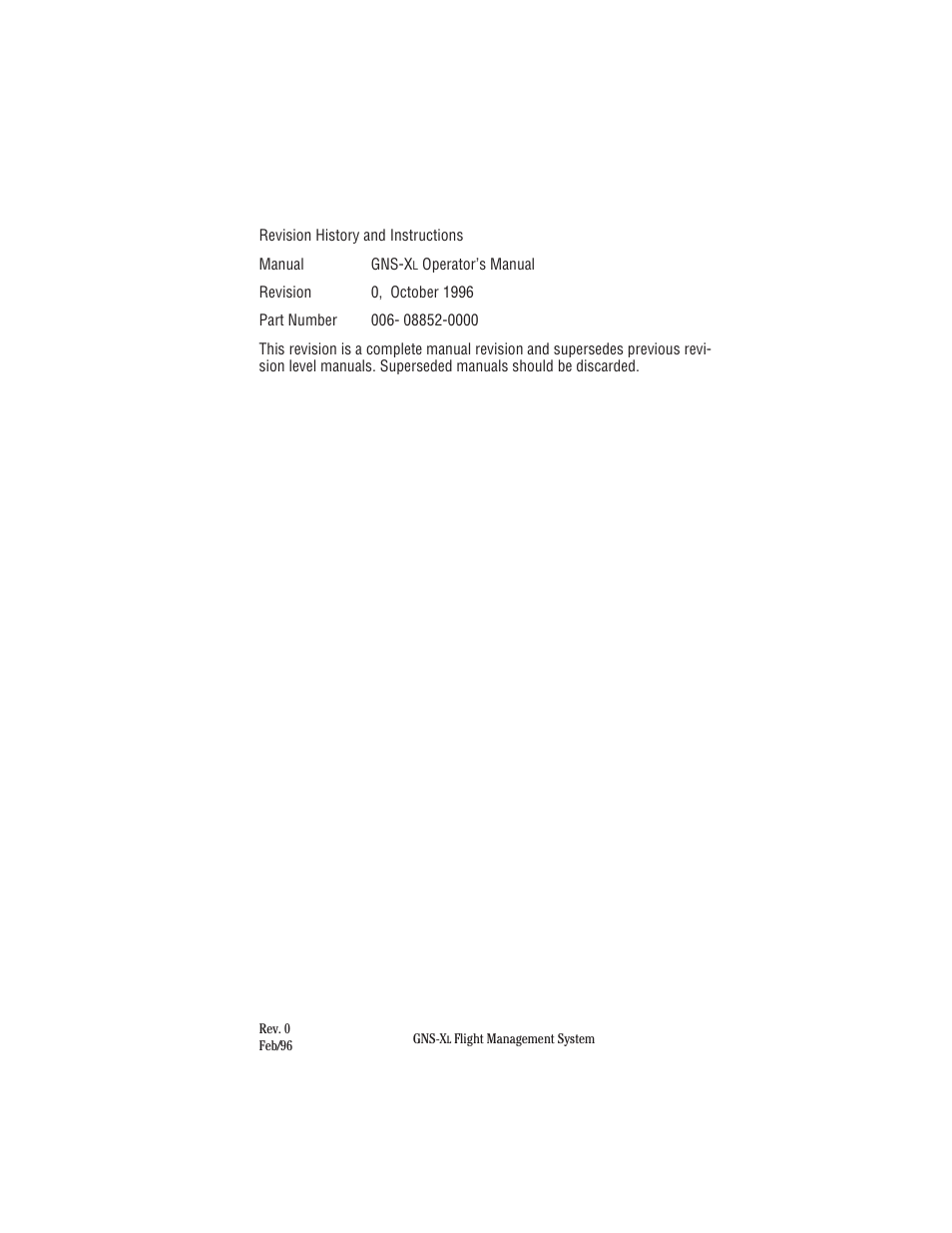 Honeywell GNS-XL User Manual | Page 7 / 353