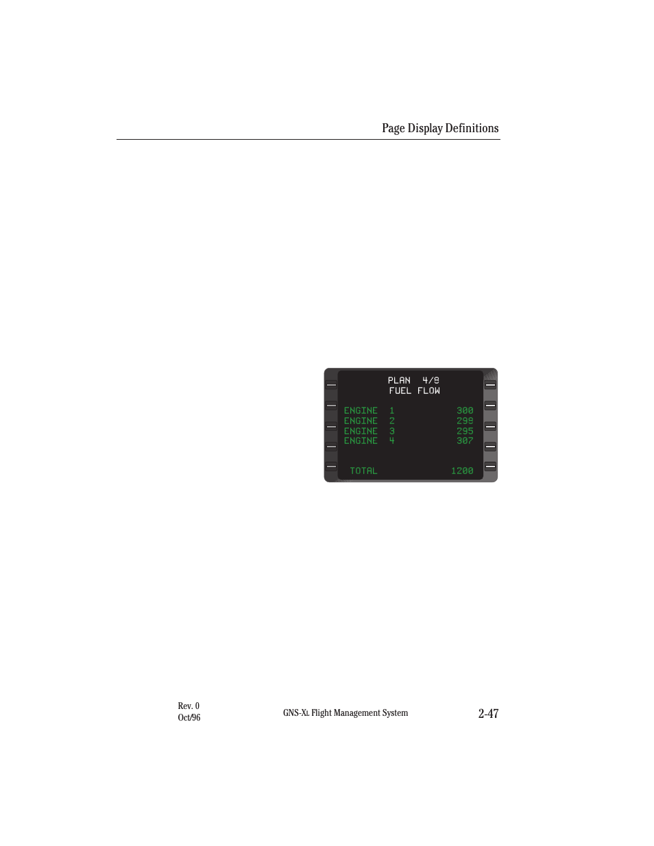 Page display definitions 2-47 | Honeywell GNS-XL User Manual | Page 78 / 353
