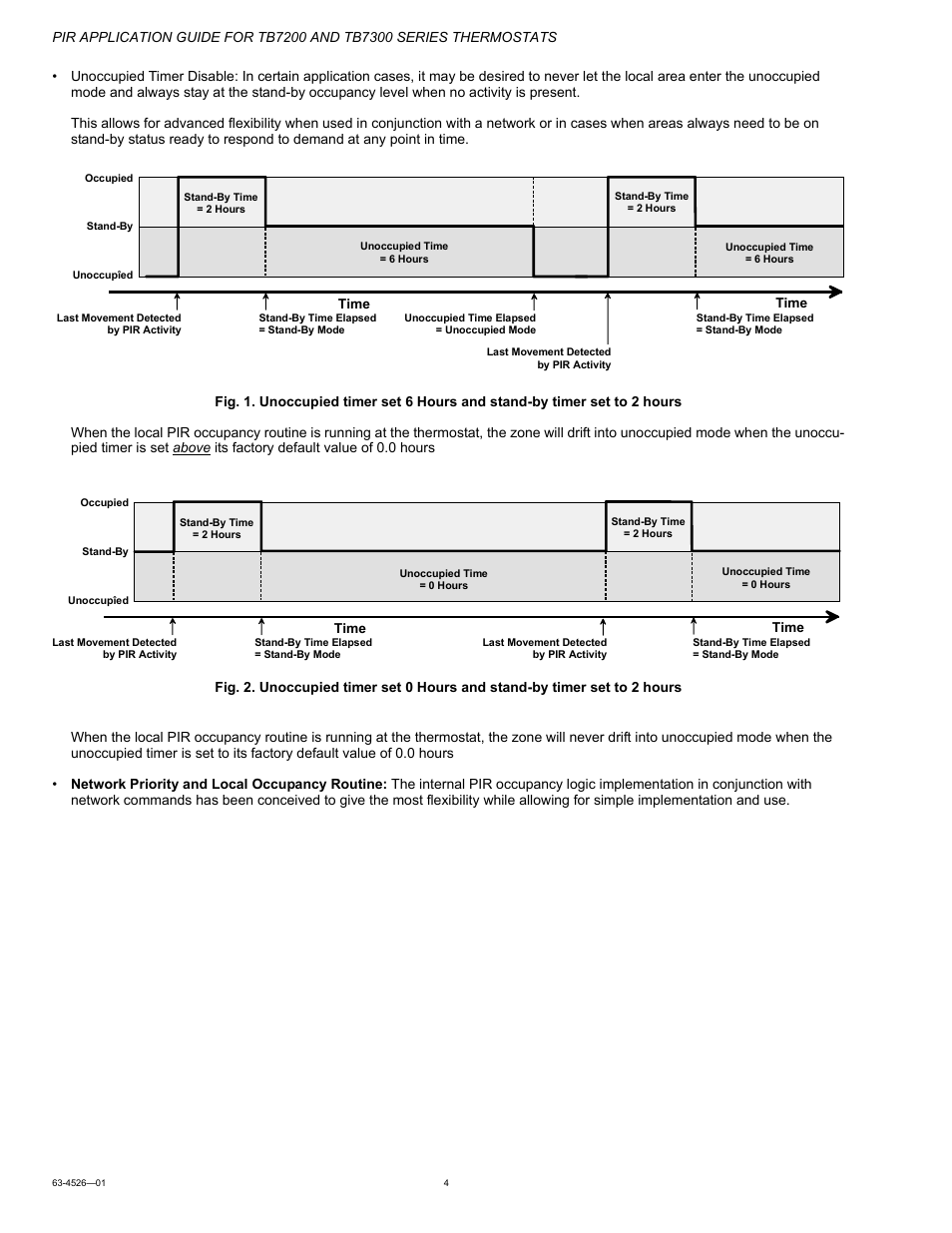 Honeywell PIR Application Guide for TB7200 and TB7300 Series s 63-4526-01 User Manual | Page 4 / 36