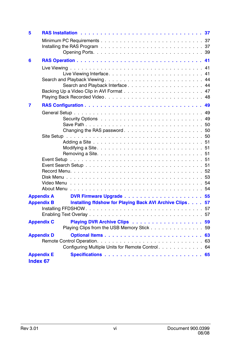 Honeywell HRDE4X4 User Manual | Page 6 / 80