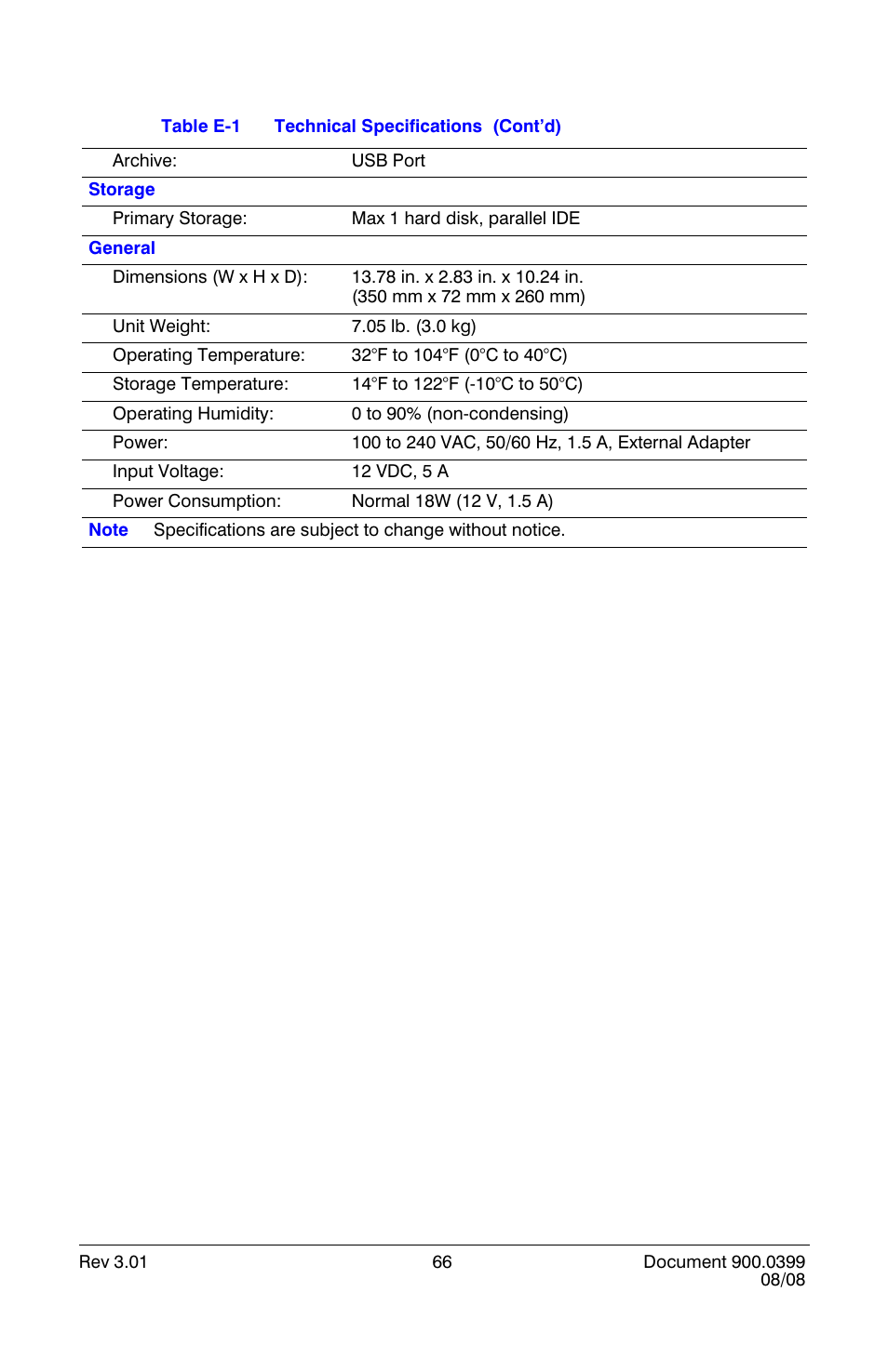 Honeywell HRDE4X4 User Manual | Page 76 / 80