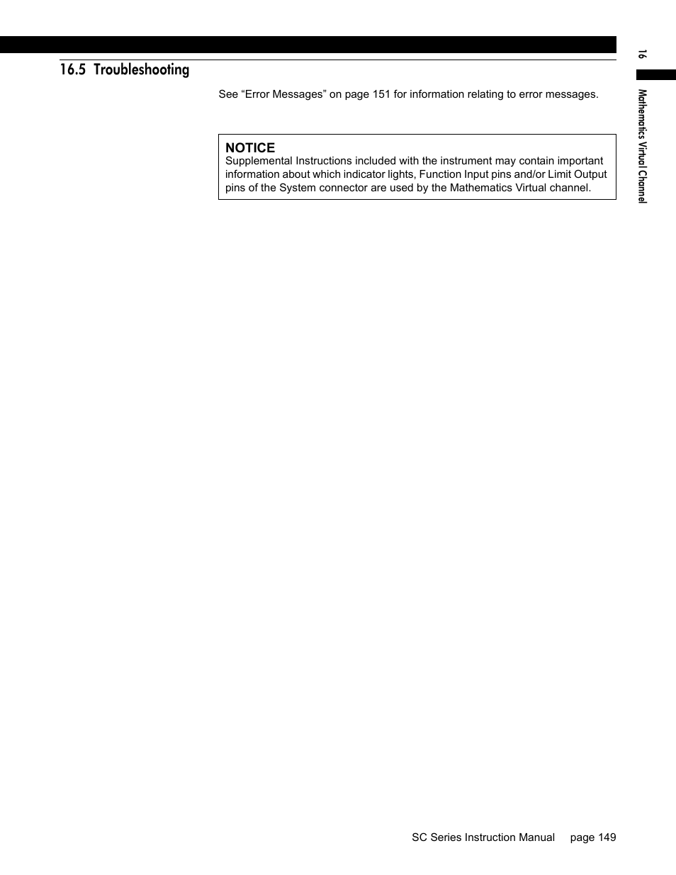 5 troubleshooting | Honeywell SC1000 User Manual | Page 149 / 174