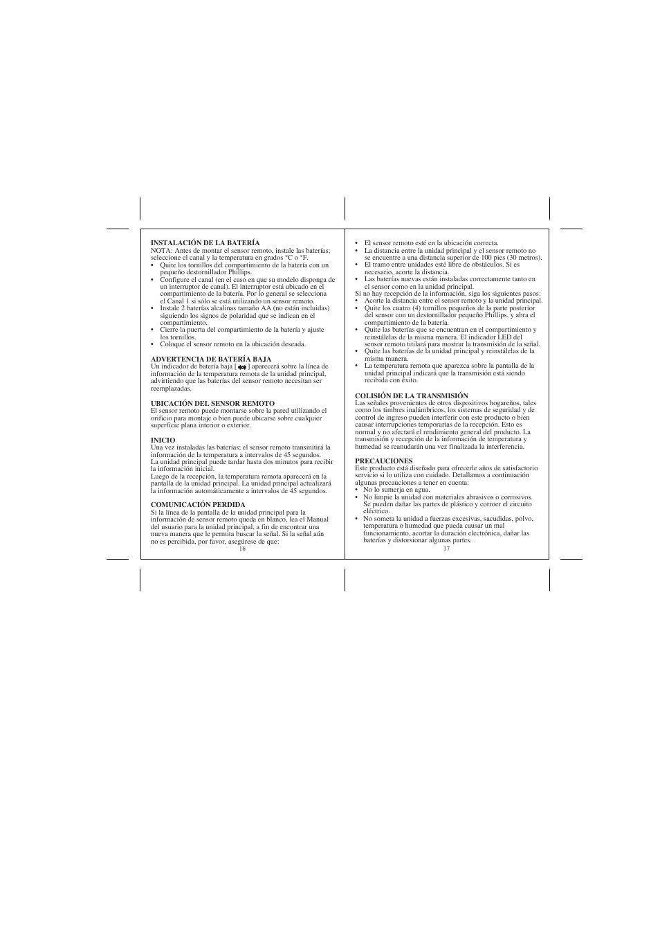 Honeywell TS13F User Manual | Page 10 / 18