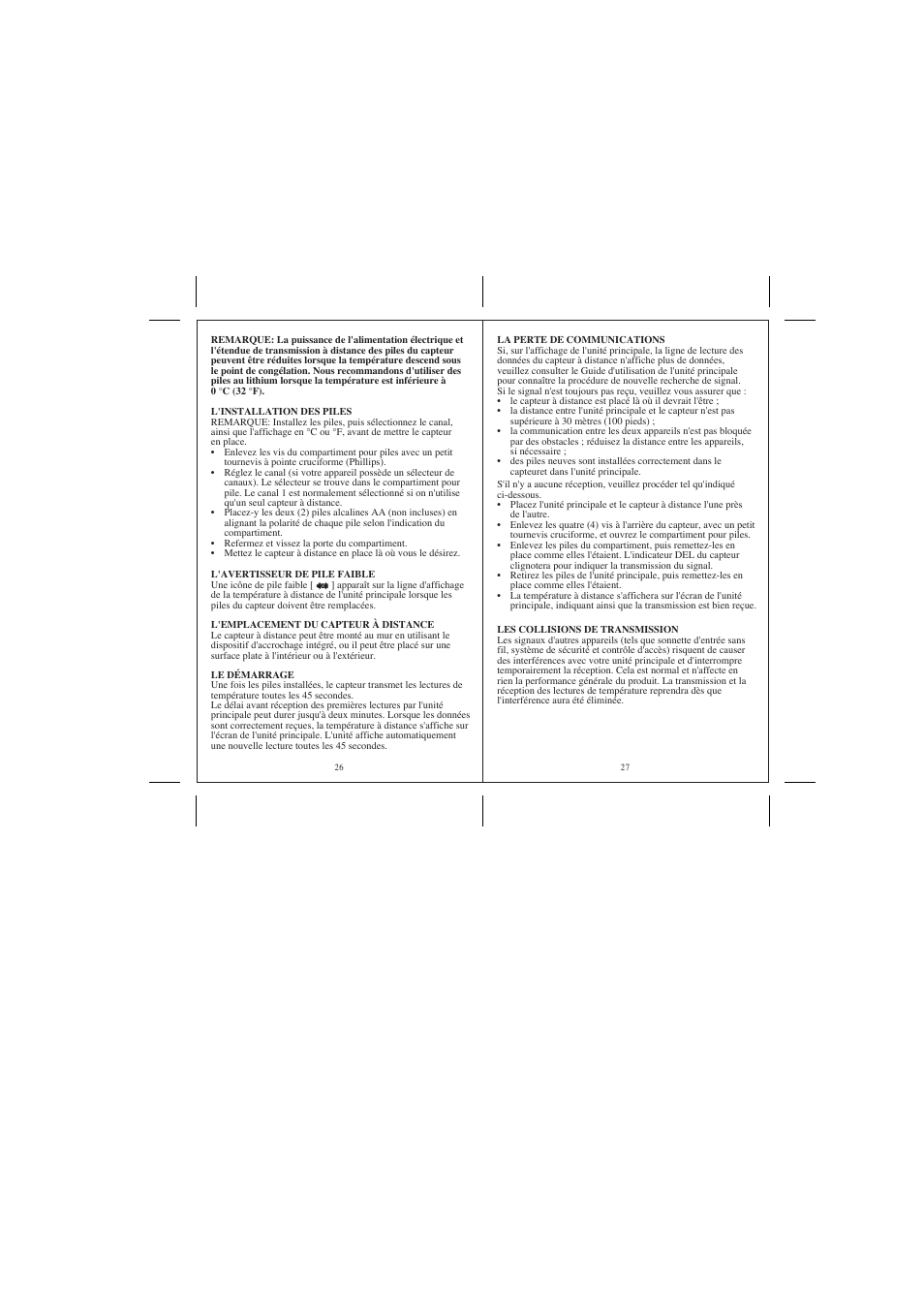 Honeywell TS13F User Manual | Page 16 / 18