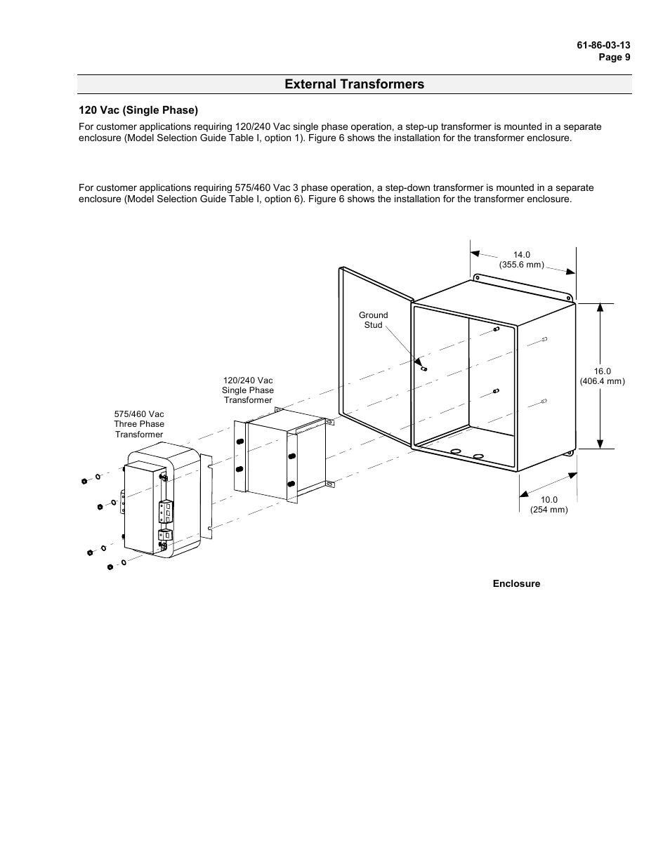 External transformers | Honeywell 11280S User Manual | Page 9 / 14