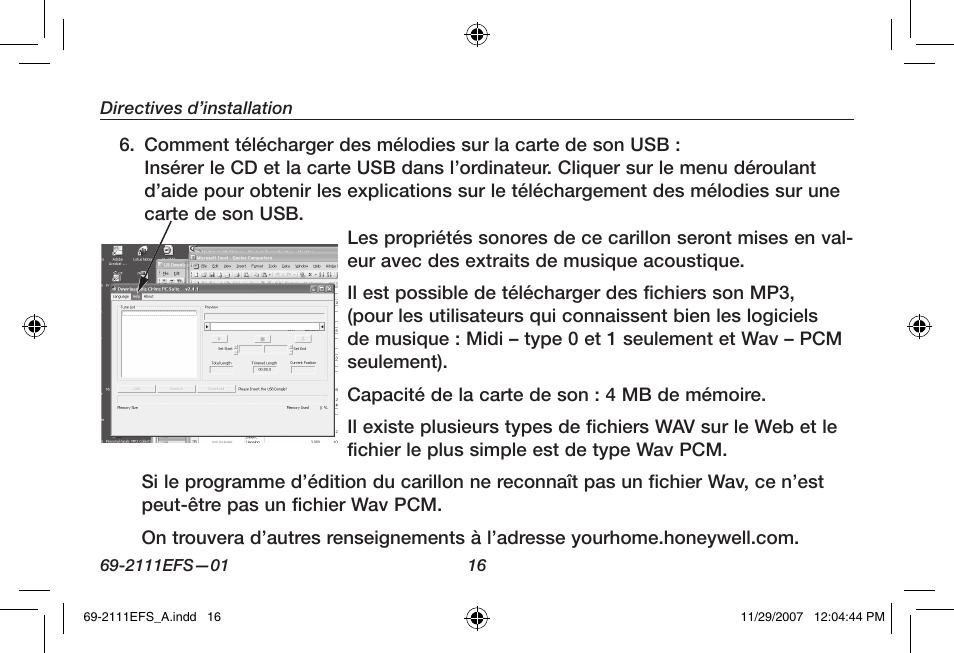 Honeywell RCWL2200A User Manual | Page 18 / 36