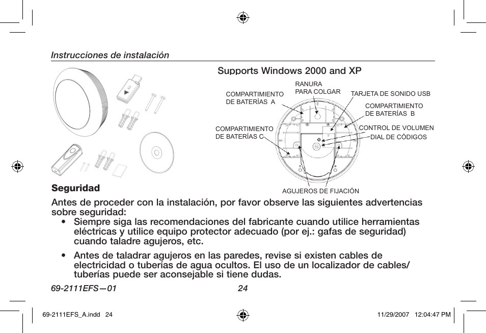 Honeywell RCWL2200A User Manual | Page 26 / 36