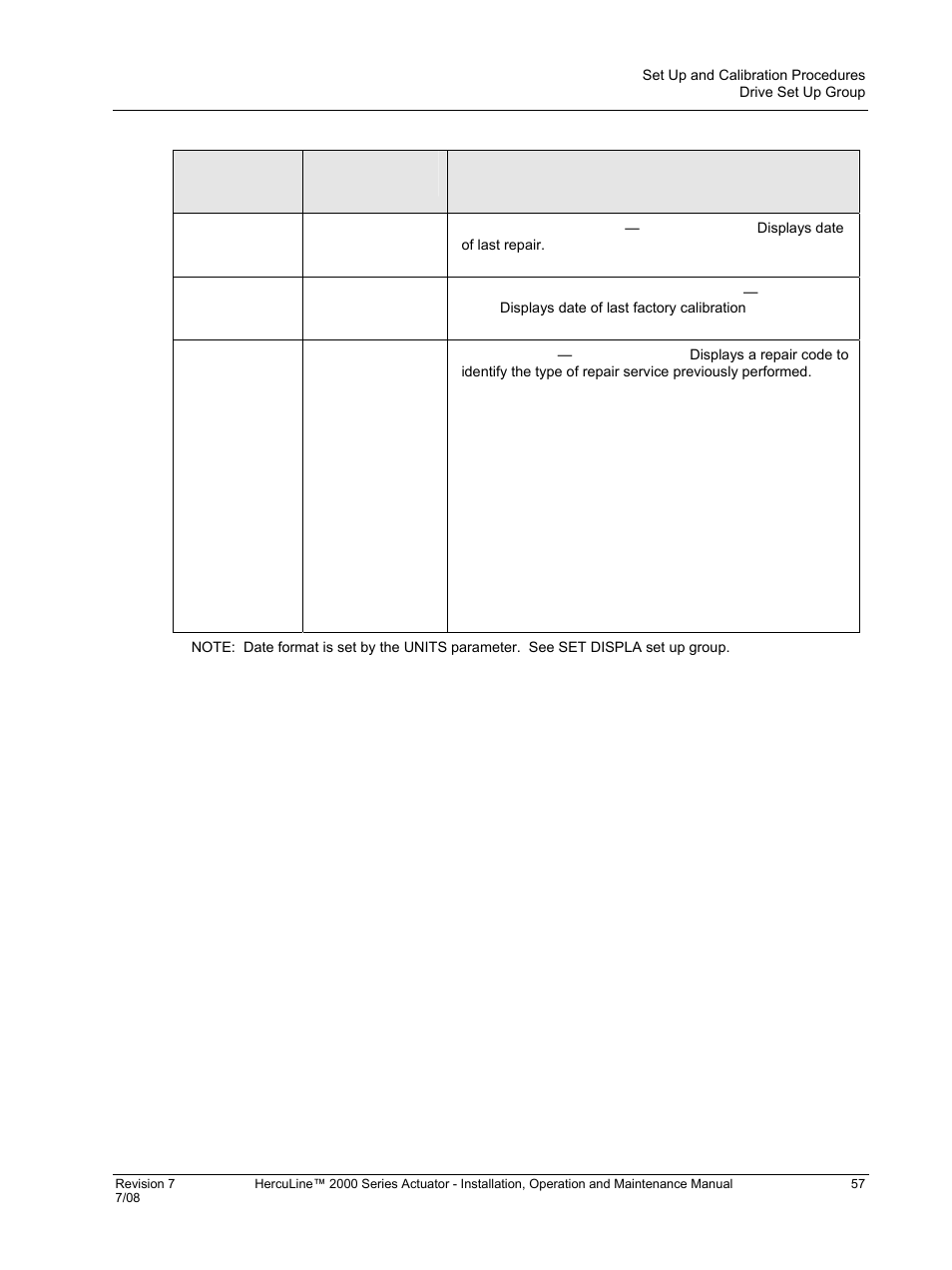 Honeywell HERCULINE 2000 User Manual | Page 65 / 128