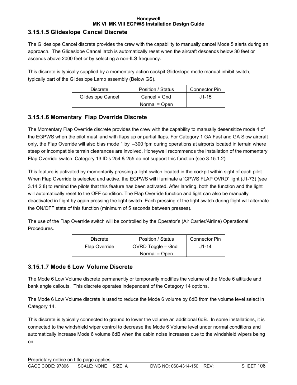 Honeywell MK VI User Manual | Page 106 / 326