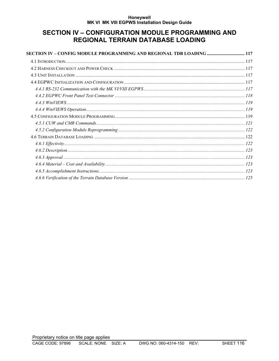 Honeywell MK VI User Manual | Page 116 / 326