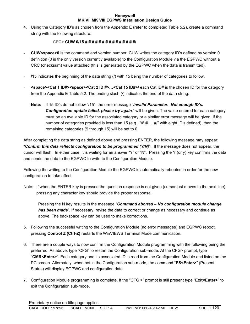 Honeywell MK VI User Manual | Page 120 / 326