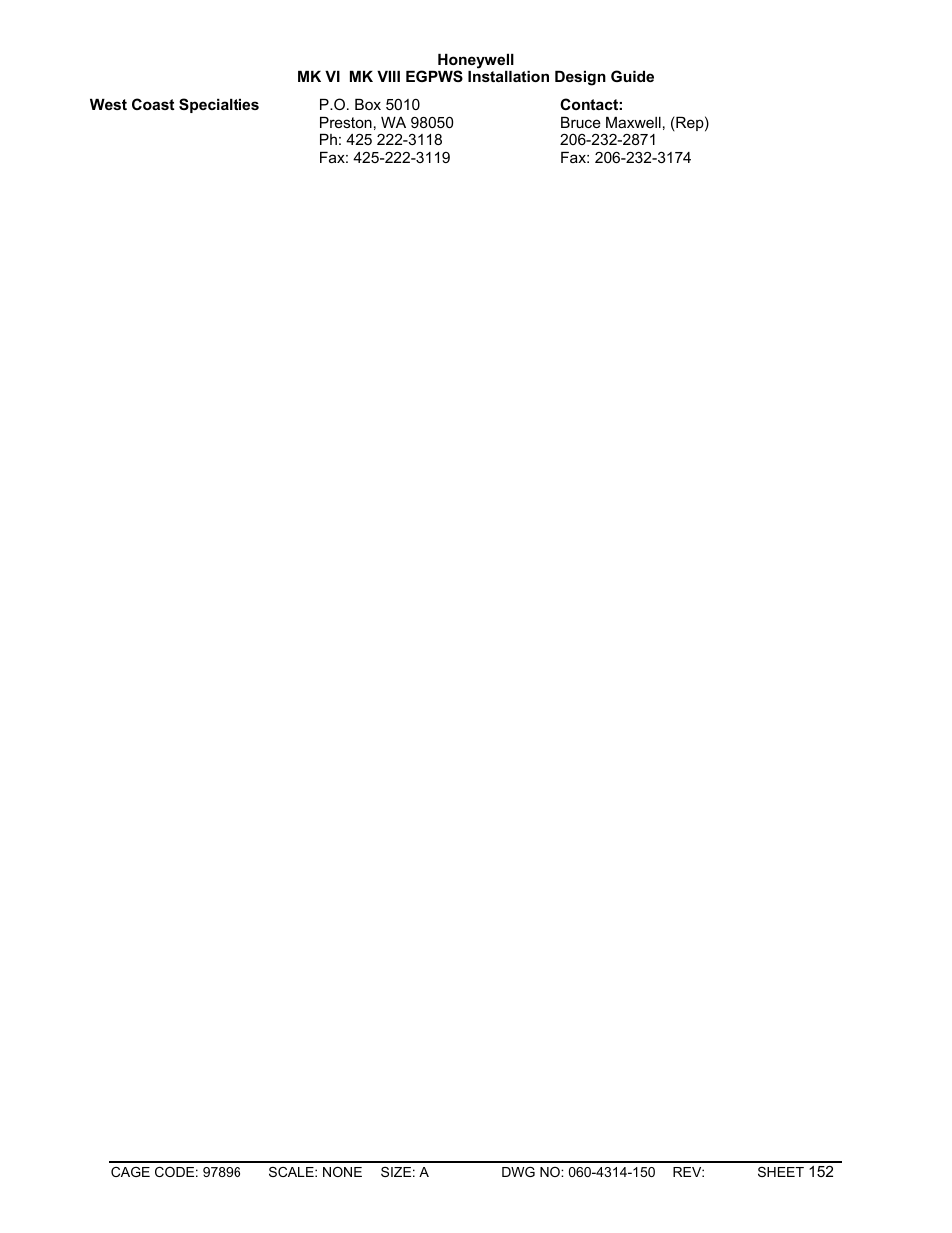 Honeywell MK VI User Manual | Page 152 / 326