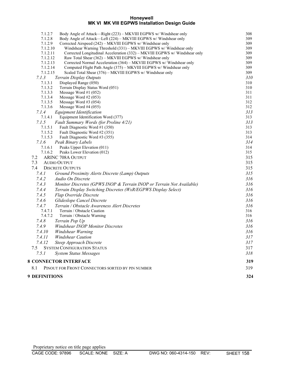 Honeywell MK VI User Manual | Page 158 / 326