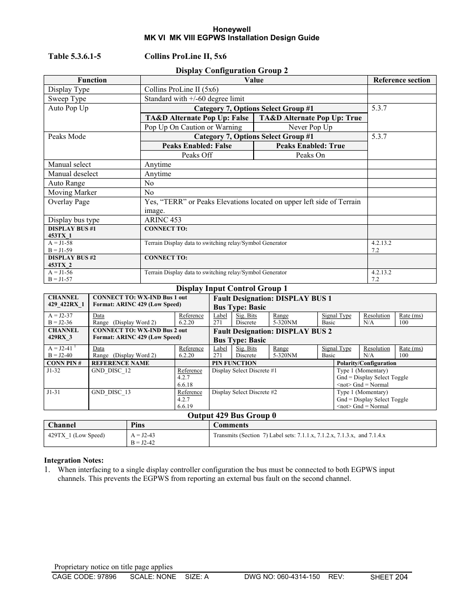 Honeywell MK VI User Manual | Page 204 / 326