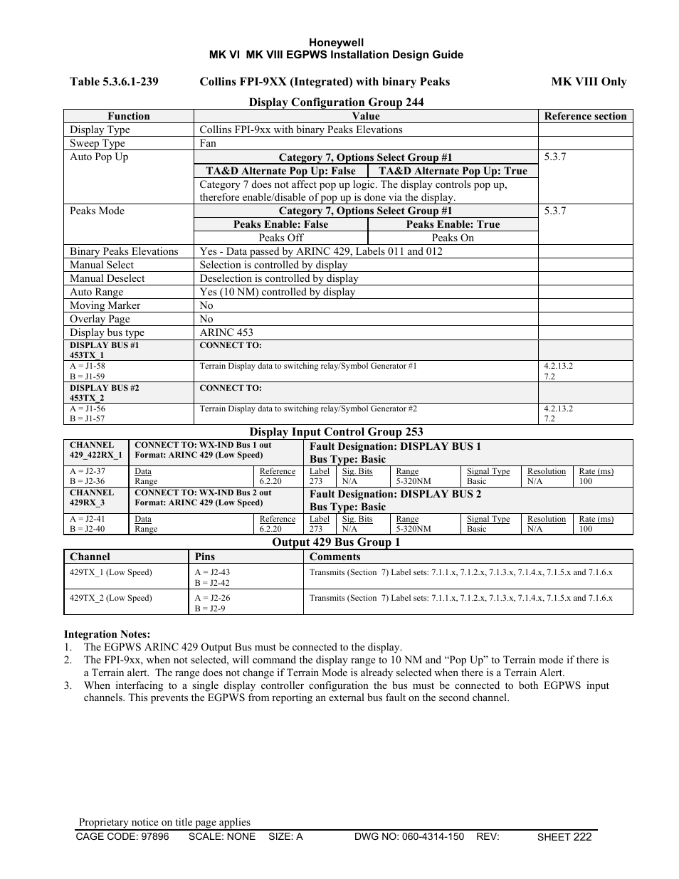 Honeywell MK VI User Manual | Page 222 / 326