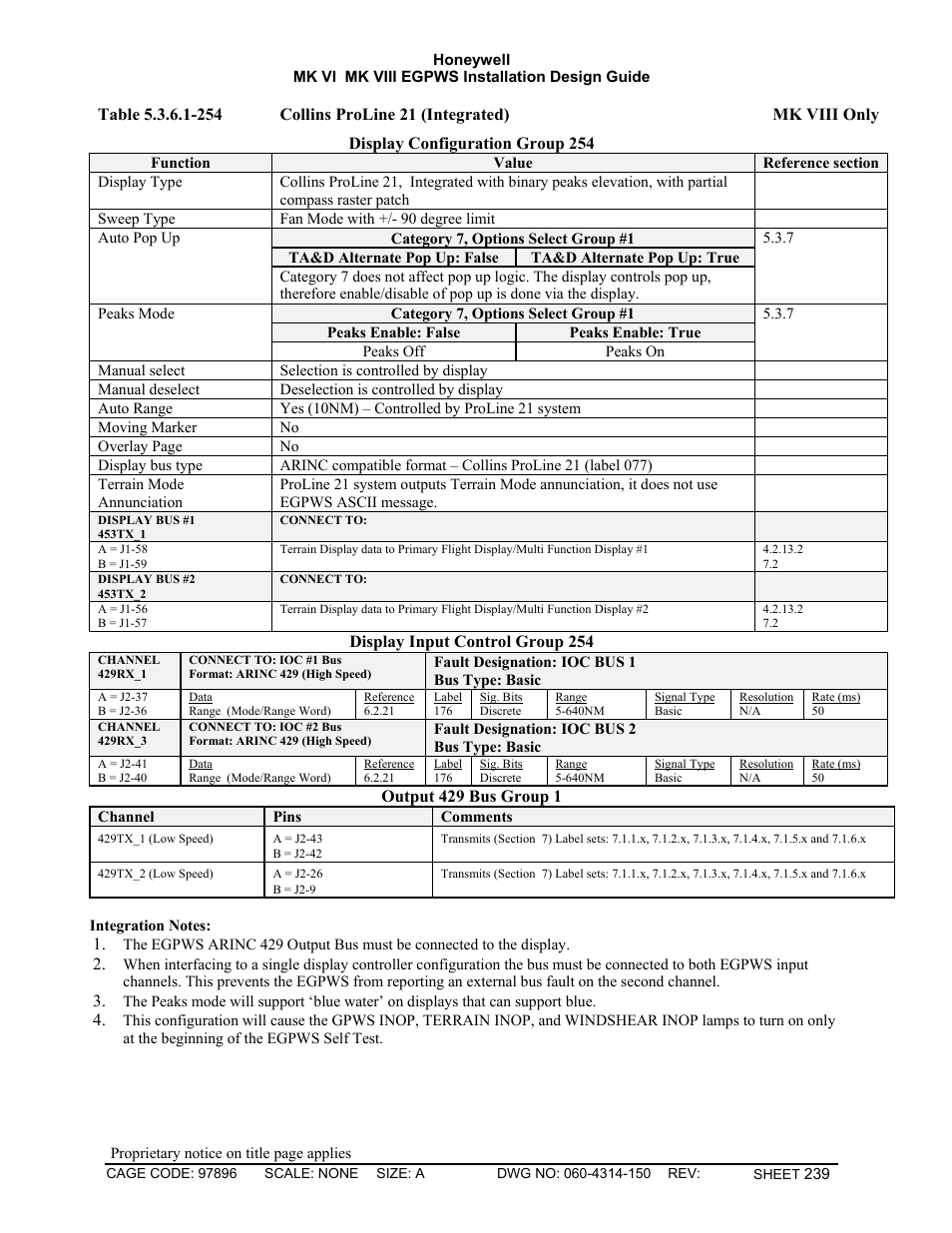 Honeywell MK VI User Manual | Page 239 / 326