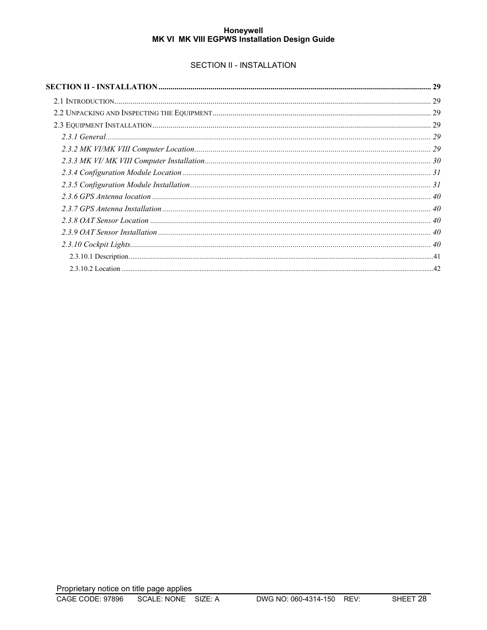 Honeywell MK VI User Manual | Page 28 / 326