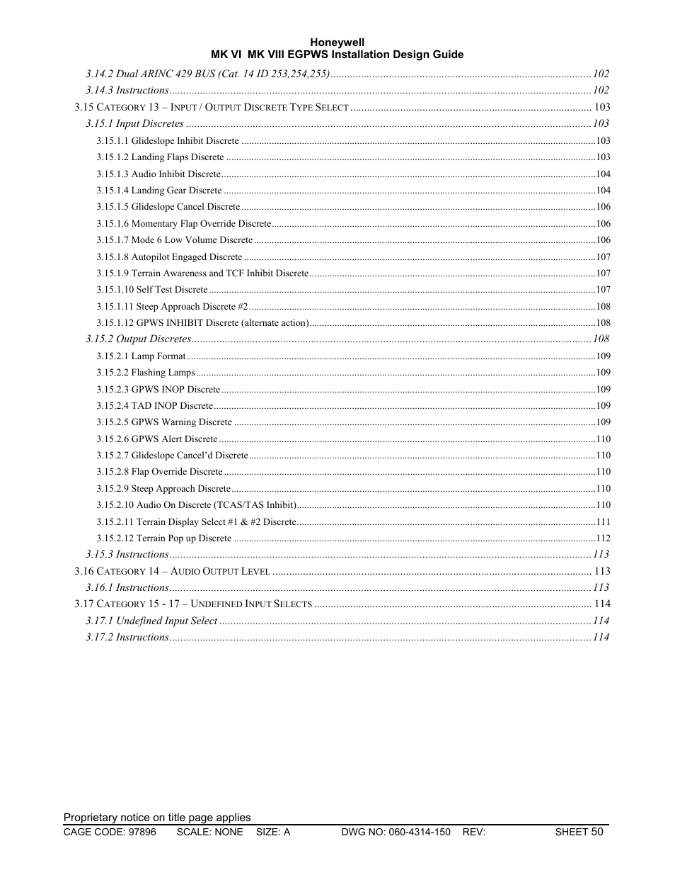 Honeywell MK VI User Manual | Page 50 / 326