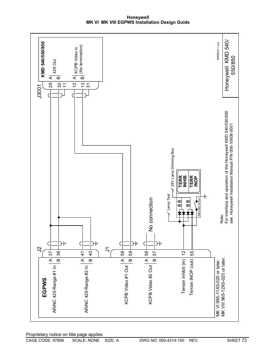 Egpw s, No co nnecti o n | Honeywell MK VI User Manual | Page 73 / 326