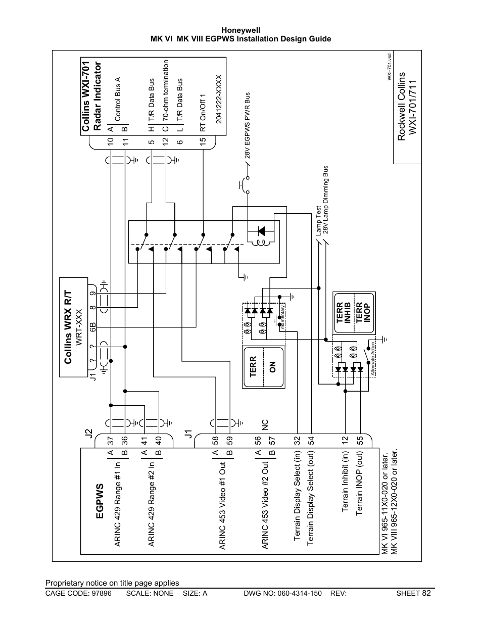 Eg pw s collins wxi- 7 0 1 rada r indicator, Collins wr x r/t | Honeywell MK VI User Manual | Page 82 / 326