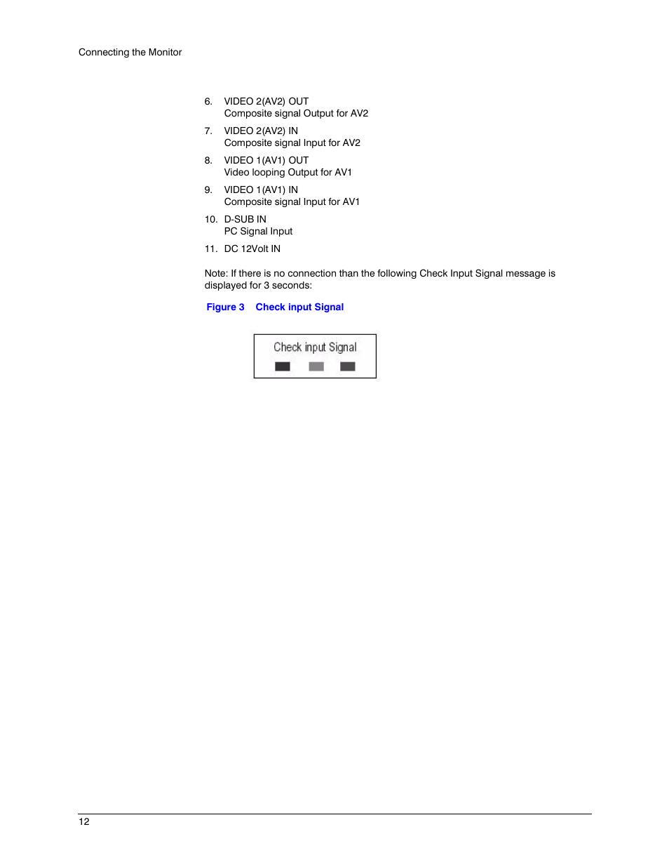 Figure 3, Check input signal | Honeywell HMLCD17e2 User Manual | Page 12 / 26
