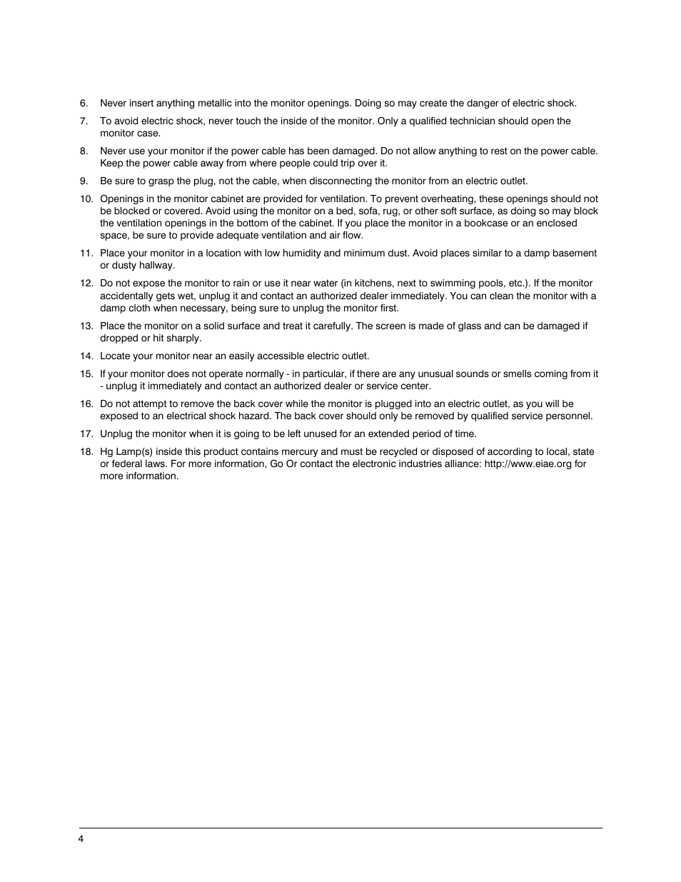 Honeywell HMLCD17e2 User Manual | Page 4 / 26