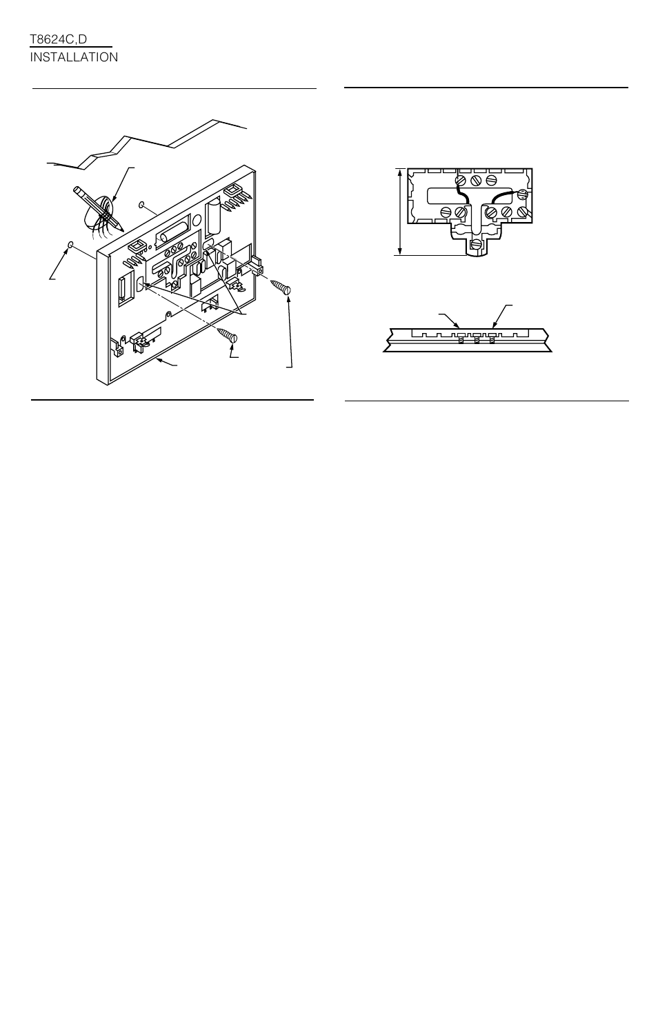 Honeywell CHRONOTHERM T8624C User Manual | Page 6 / 24