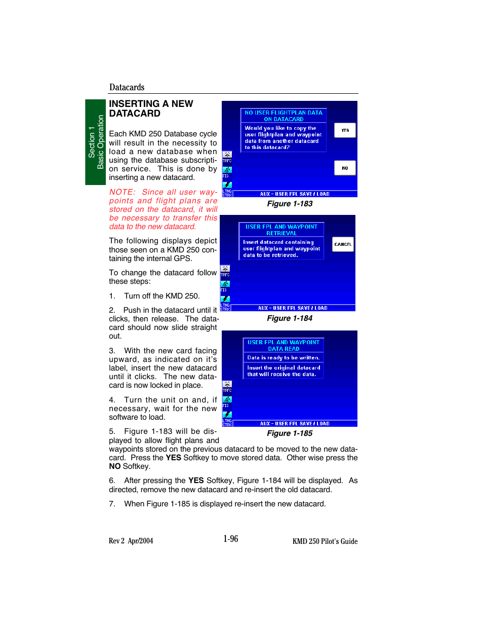 BendixKing KMD 250 User Manual | Page 115 / 274