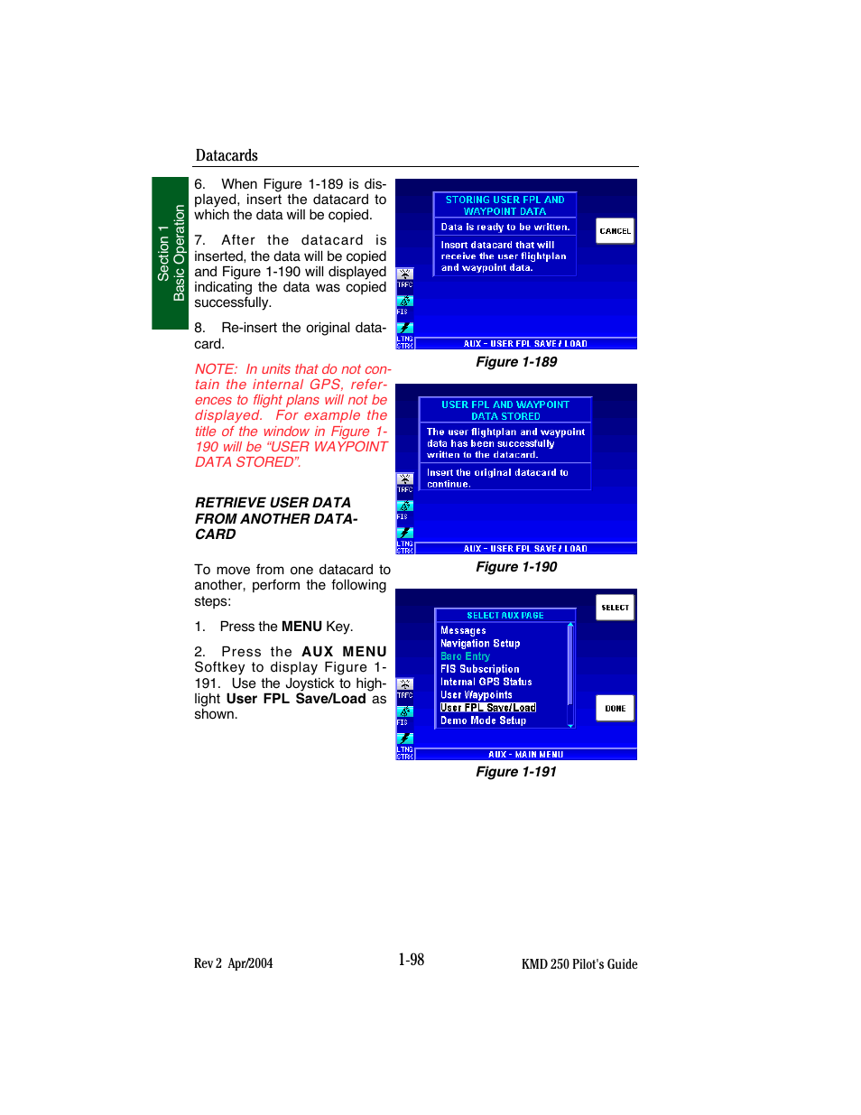 BendixKing KMD 250 User Manual | Page 117 / 274