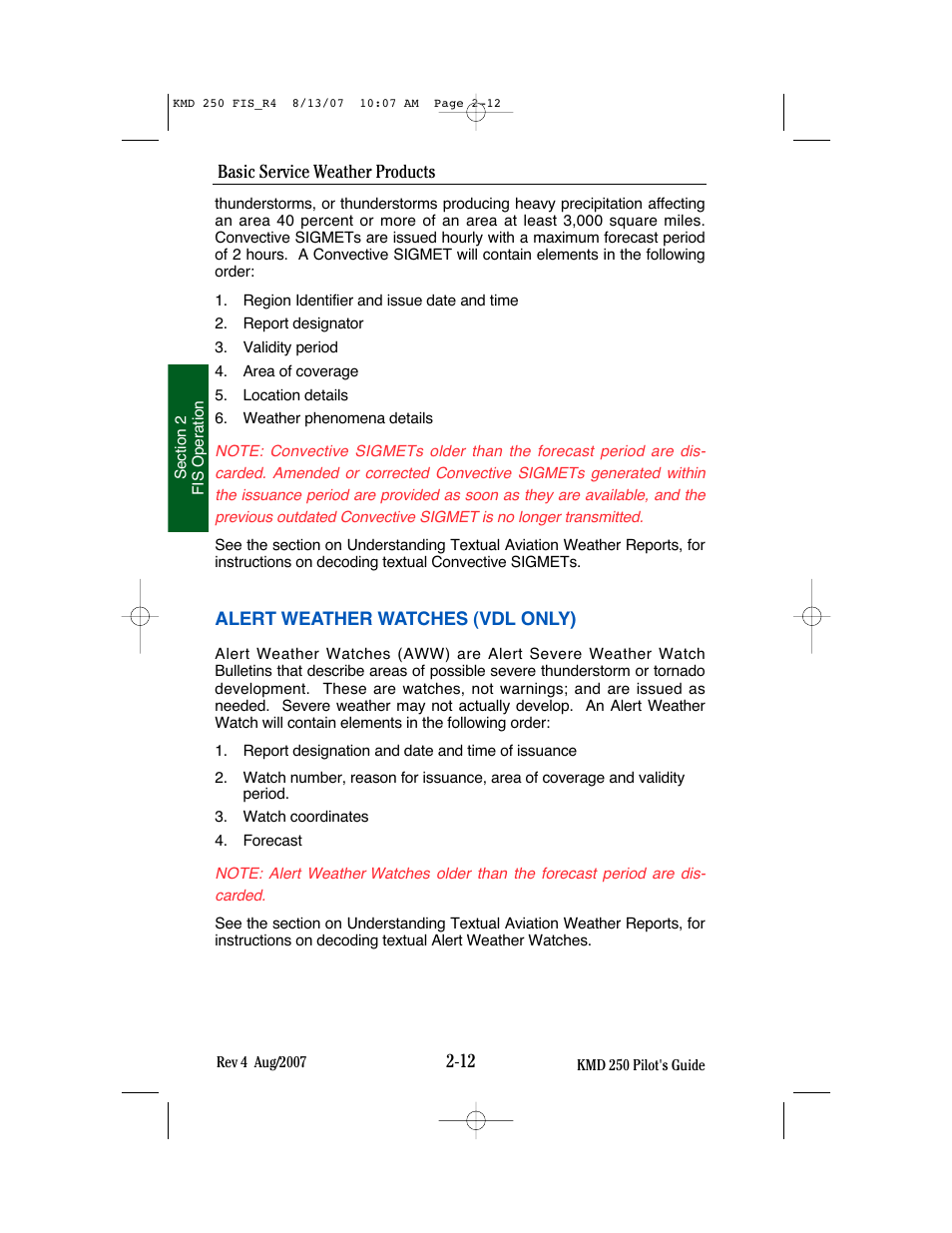BendixKing KMD 250 User Manual | Page 131 / 274