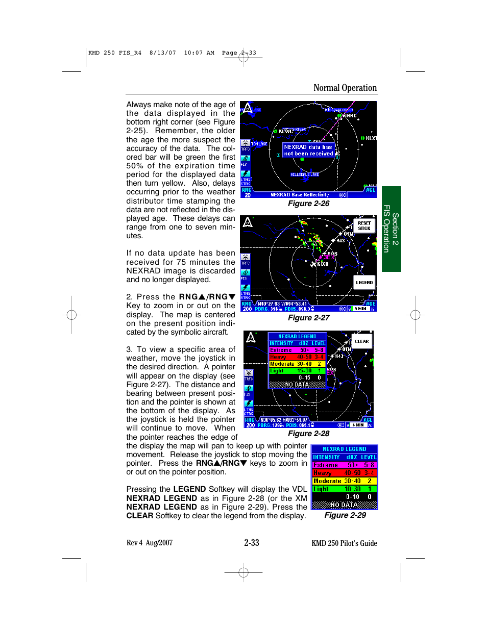 BendixKing KMD 250 User Manual | Page 152 / 274