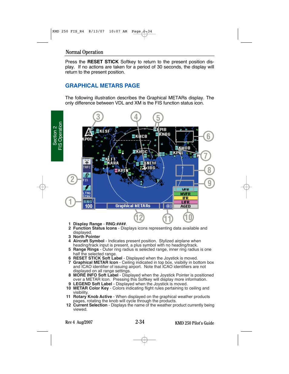 BendixKing KMD 250 User Manual | Page 153 / 274