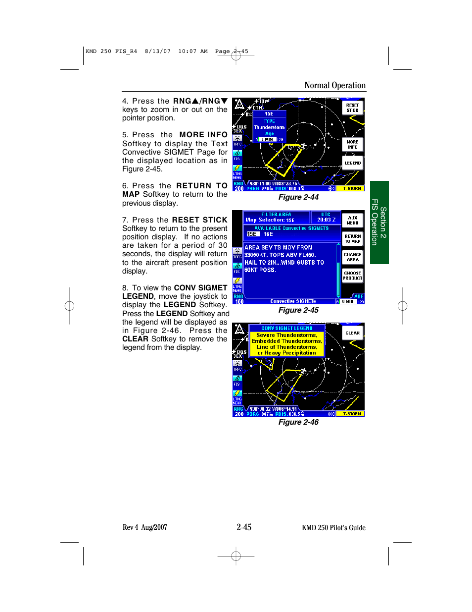 BendixKing KMD 250 User Manual | Page 164 / 274