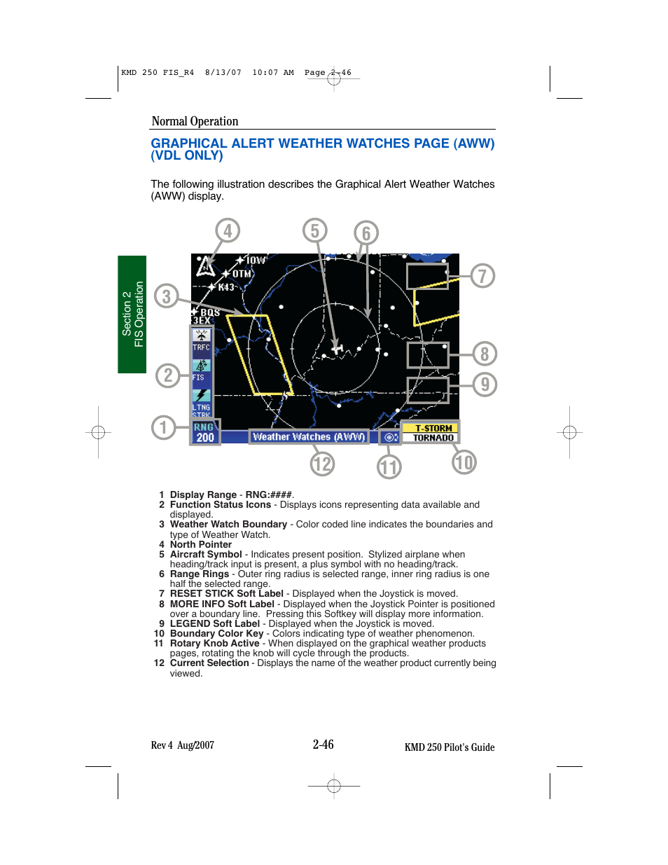 BendixKing KMD 250 User Manual | Page 165 / 274