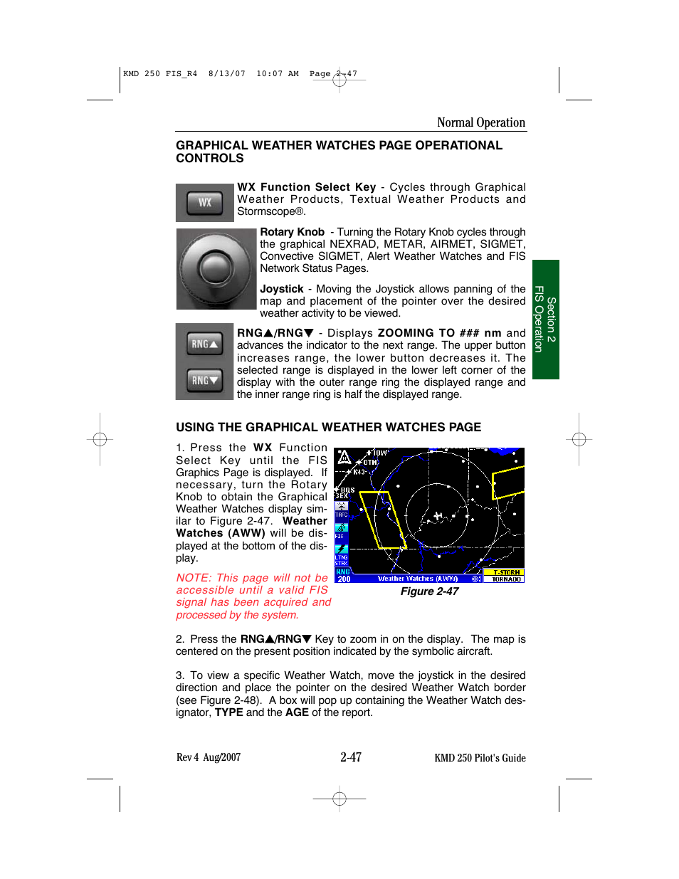 BendixKing KMD 250 User Manual | Page 166 / 274