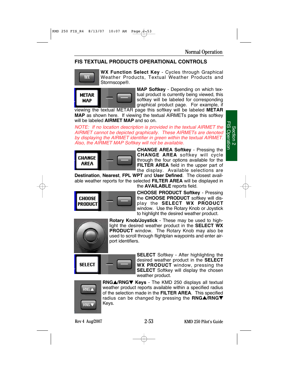 BendixKing KMD 250 User Manual | Page 172 / 274