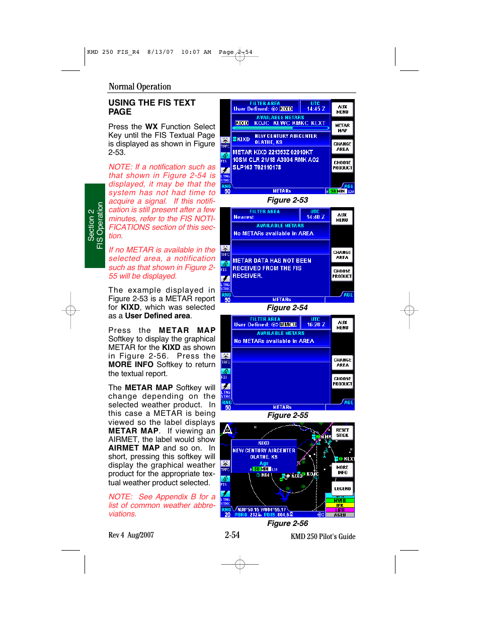 BendixKing KMD 250 User Manual | Page 173 / 274